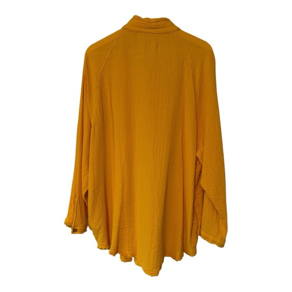 We The Free Summer Daydream Button Down Shirt - Size Large - Picture 3 of 14